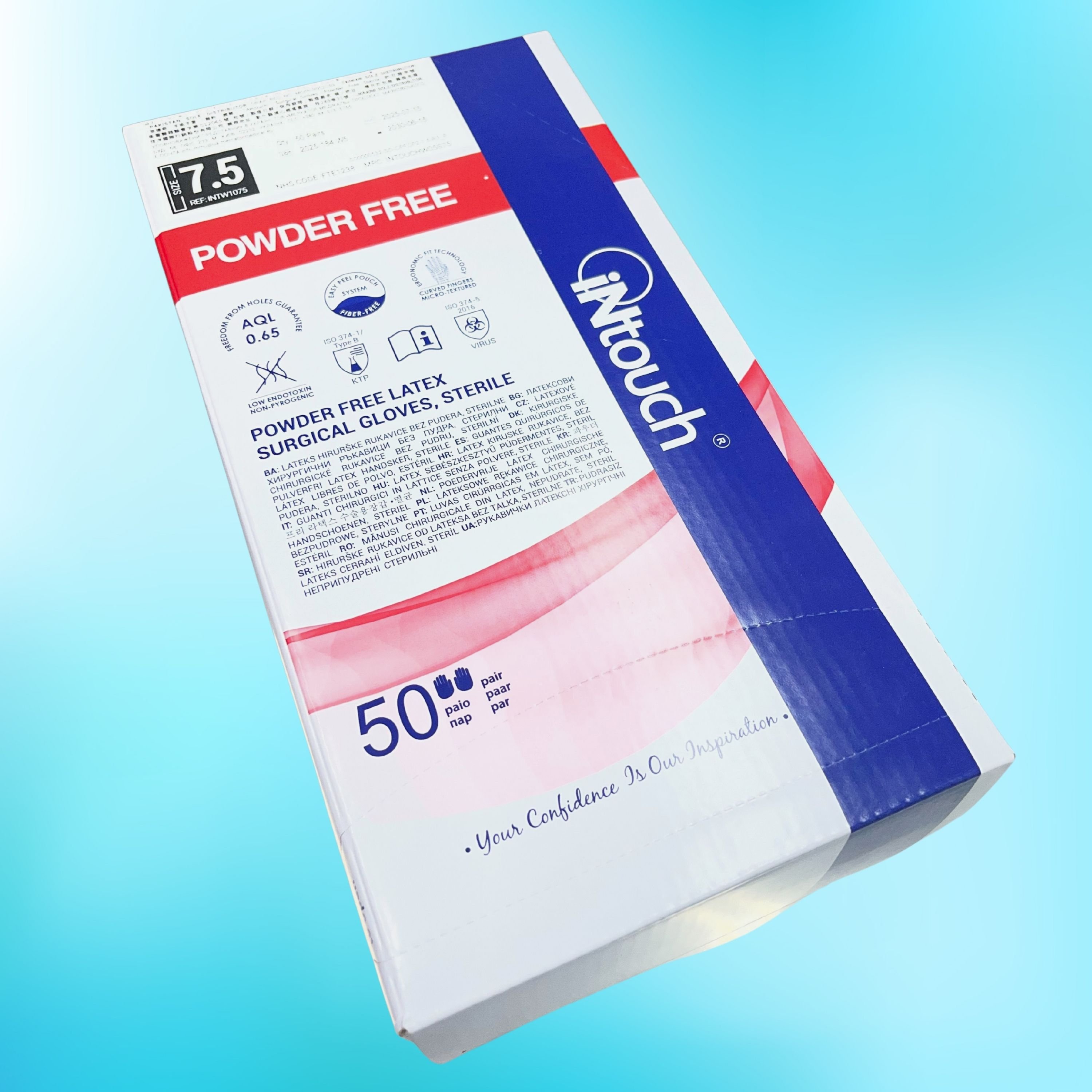 INtouch Sense無粉手術手套