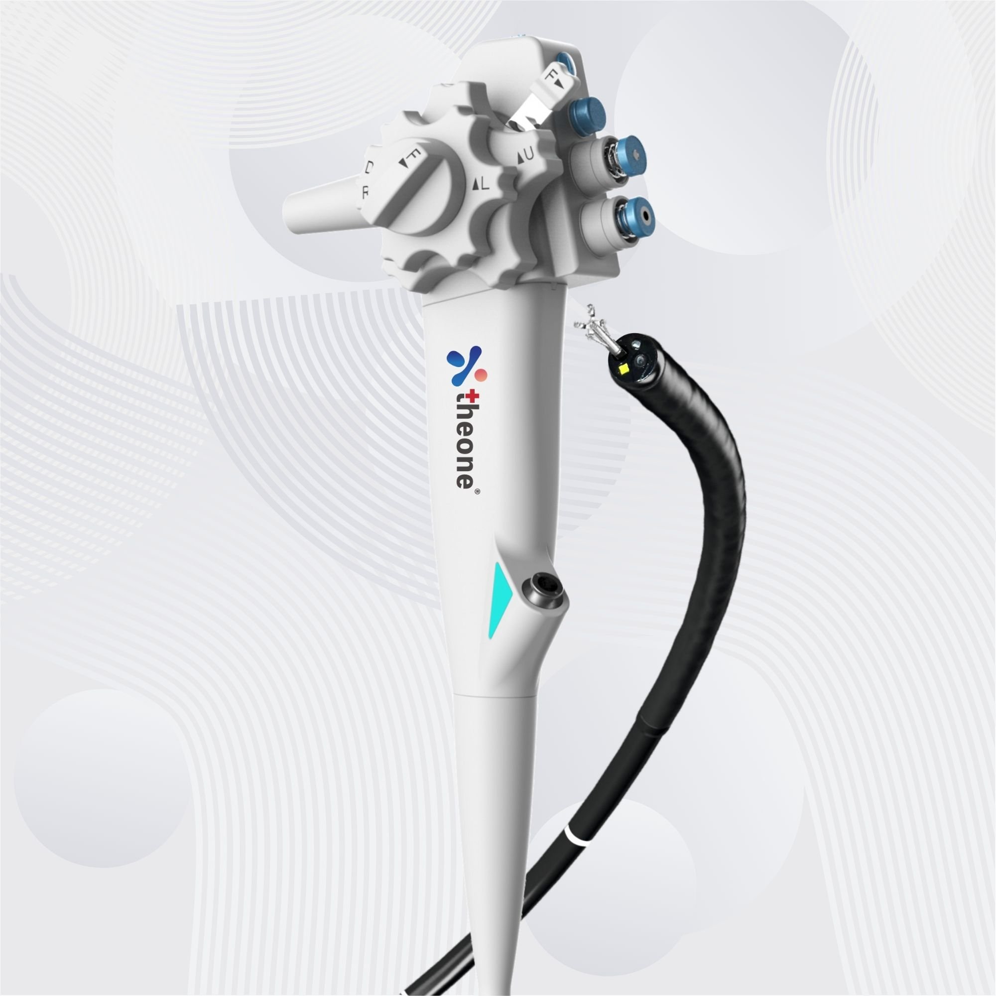 重複性電子式動物四向胃鏡