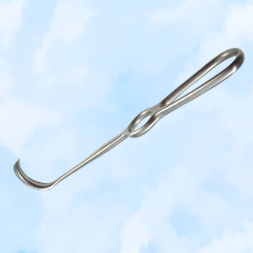 U.K單孔腹壁拉勾22cm-大(寬4cm)