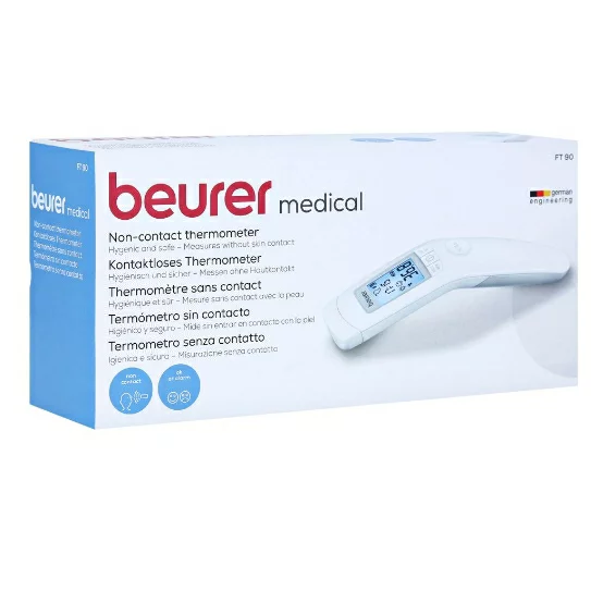 德國博依非接觸式紅外線額溫槍(型號FT-90)