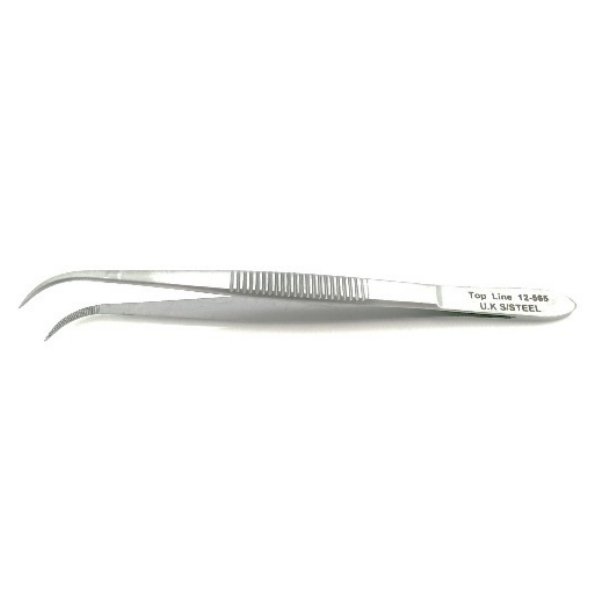 U.K小尖鑷(彎)(11.5cm)